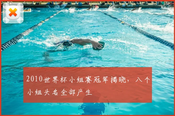 2010世界杯小组赛冠军揭晓,八个小组头名全部产生