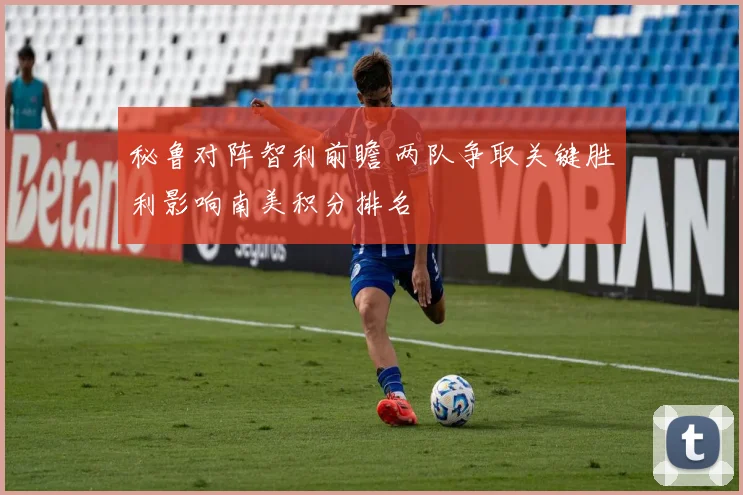 秘鲁对阵智利前瞻 两队争取关键胜利影响南美积分排名