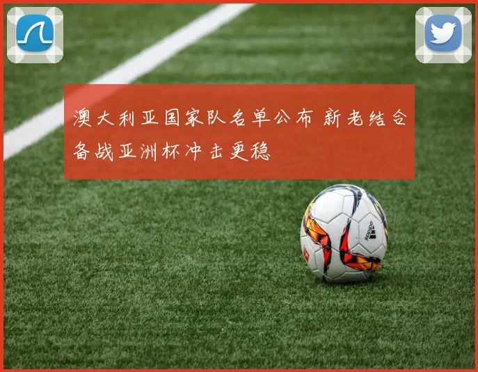 澳大利亚国家队名单公布 新老结合备战亚洲杯冲击更稳