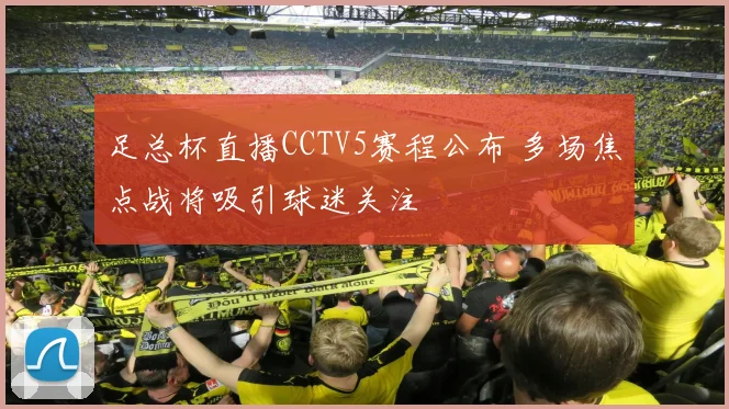 足总杯直播CCTV5赛程公布 多场焦点战将吸引球迷关注